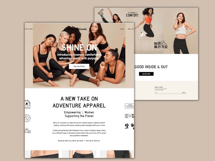 Cover image for shiner goods | Web Design & Webflow Development