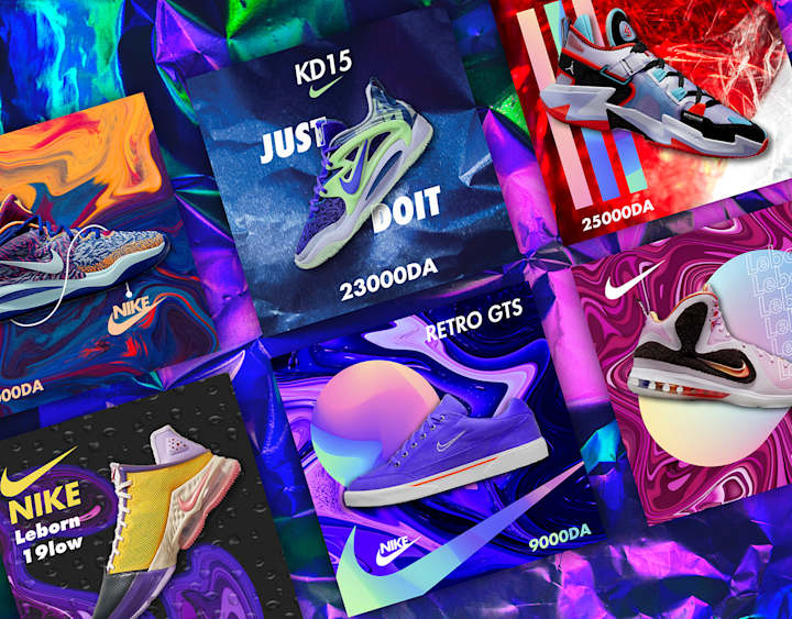 Cover image for Nike Shoes - Social Media Post on Behance