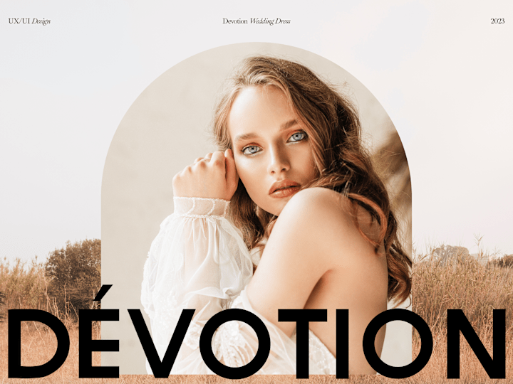 Cover image for Dévotion Website Design for Luxury Wedding Dresses