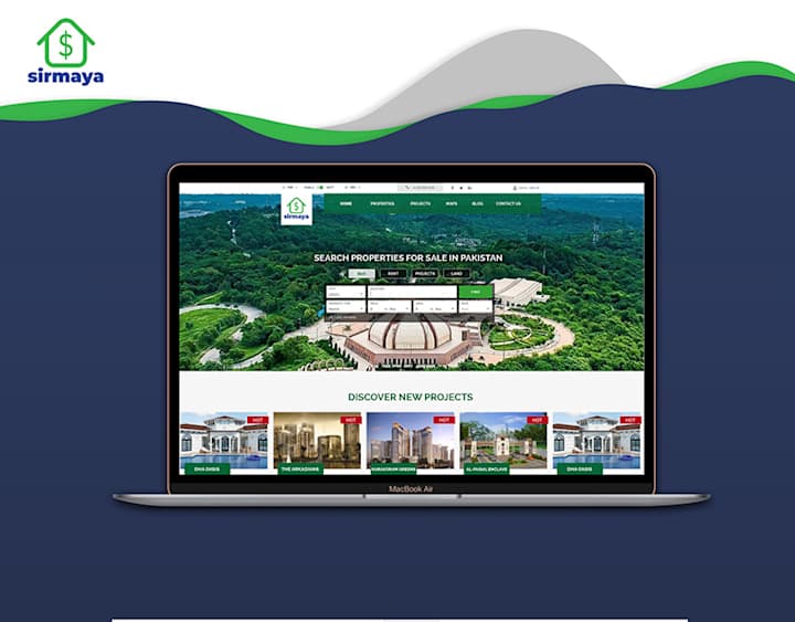 Cover image for Real Estate Branding, App Design & Website Design