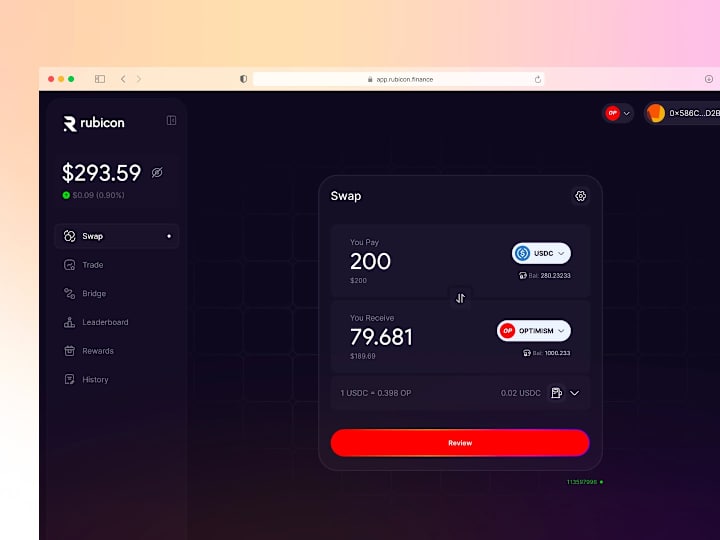 Cover image for Rubicon DeFi Webapp Redesign