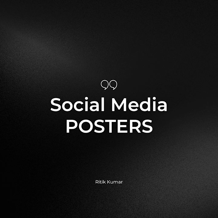 Cover image for Social Media Poster