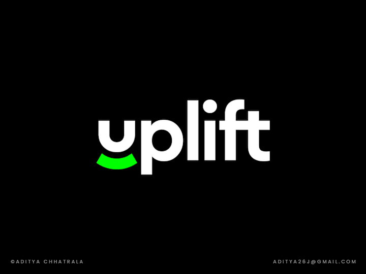 Cover image for uplift - logo design / logotype design for fintech company
