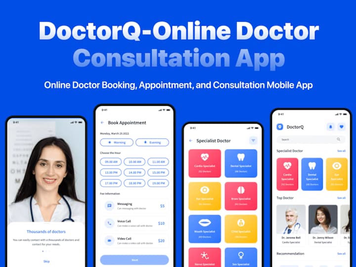 Cover image for Doctor Appointment App Design