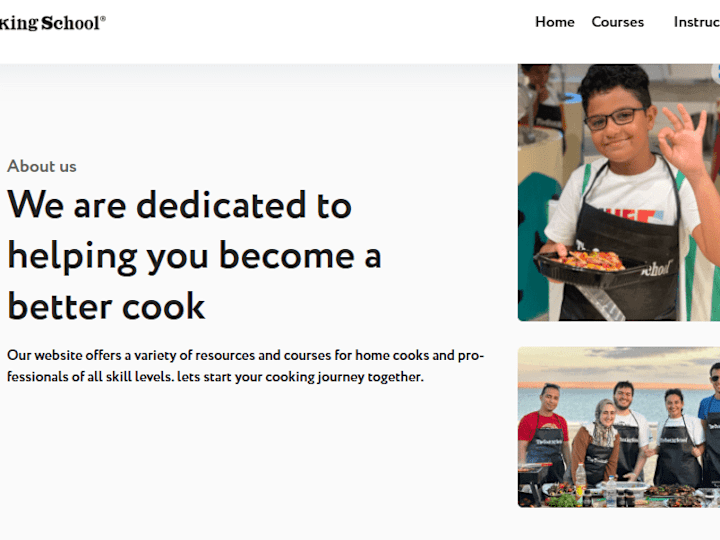 Cover image for The Cooking School