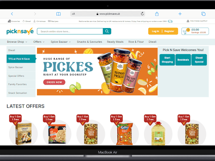 Cover image for Pick N Save Supermarkets