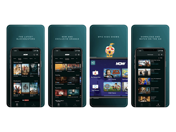 Cover image for 📺📱SKY UK NowTV ReactNative App 📺📱