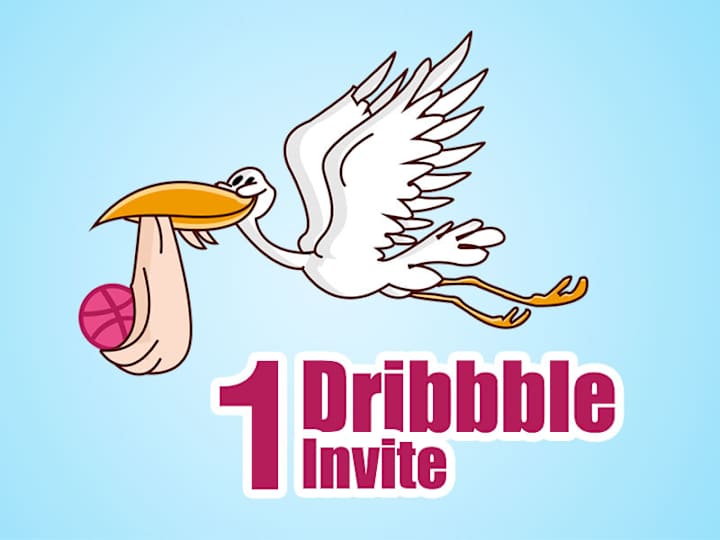 Cover image for 1 Dribbble Invite Giveaway!