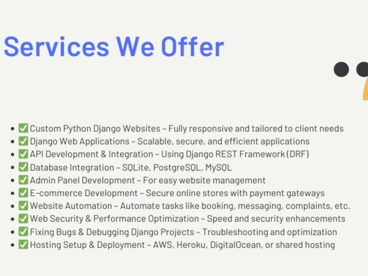 Cover image for Custom Web Applications with Django, React, and Python