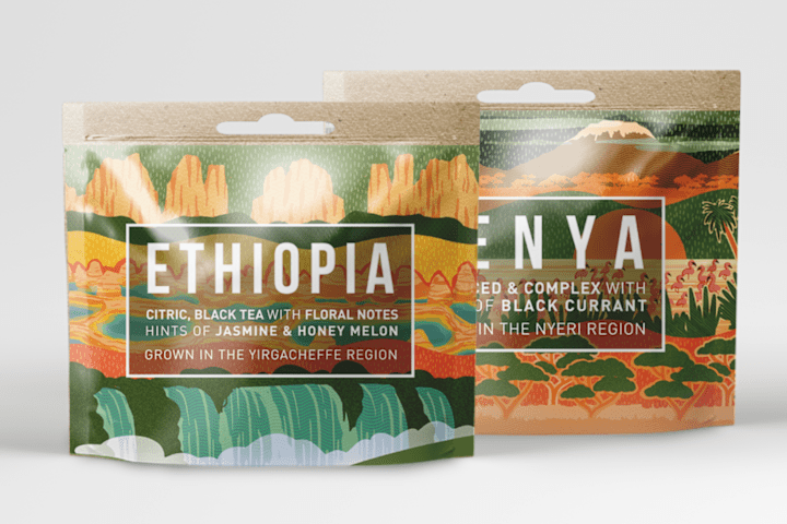 Cover image for NYC Coffee package design