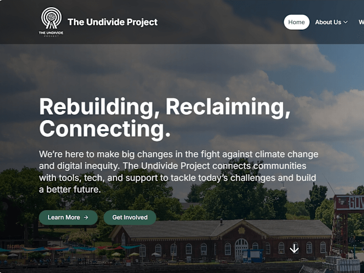 Cover image for Website for Theundivideproject.org