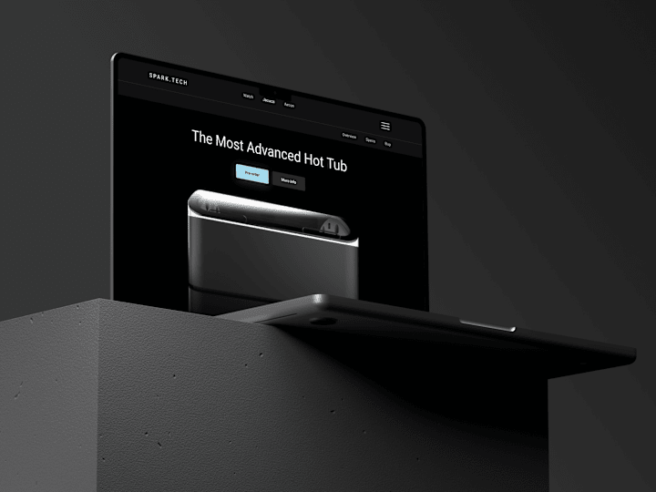 Cover image for Apple-Style Webflow website for Swiss brand