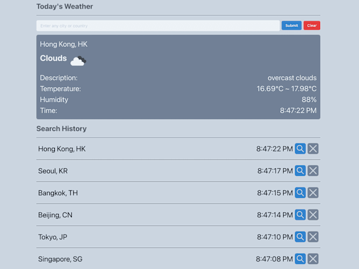Cover image for Weather App
