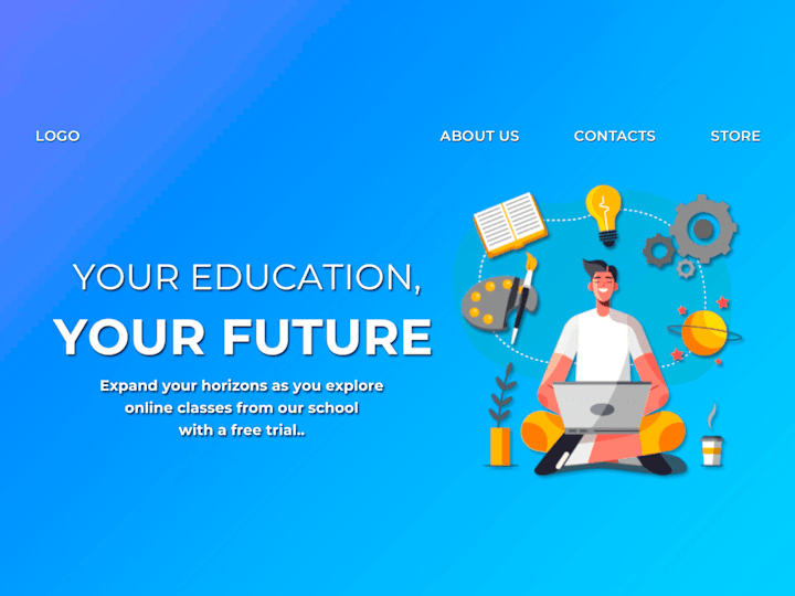 Cover image for Educational Courses Website Project