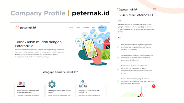 Cover image for Company Profile | Peternak.id