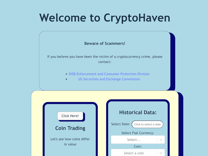 Cover image for My Crypto Haven