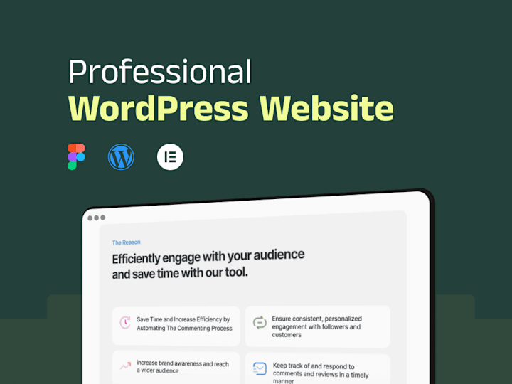 Cover image for Professional Website on WordPress