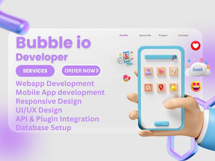 Cover image for Professional Bubble developer 2 years+ of experience