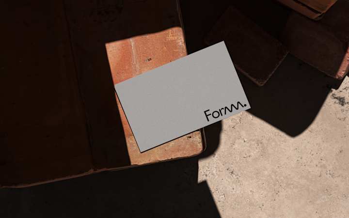 Cover image for Formm — Brand Identity