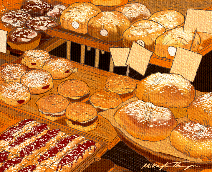 Cover image for “Little Bakery” by Mikayla Thompson