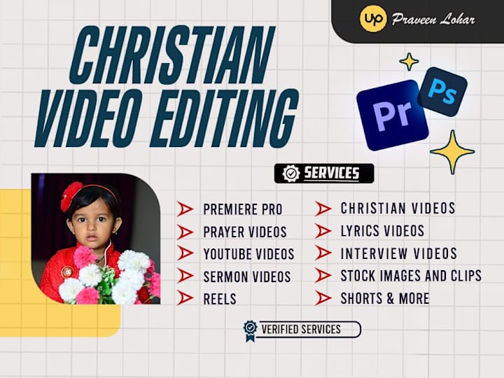 Cover image for christian video editing of church sermon and bible videos