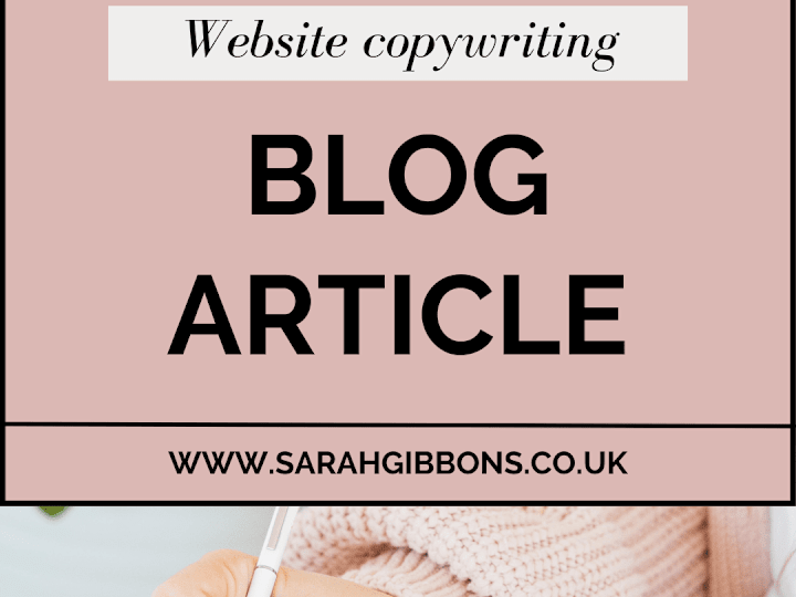 Cover image for Blog article copywriting