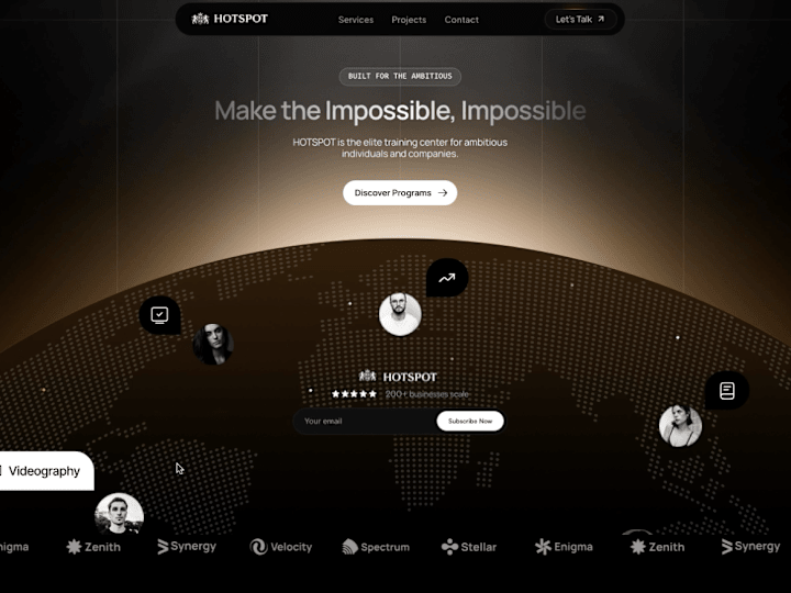 Cover image for Interactive Website with Framer & Rive