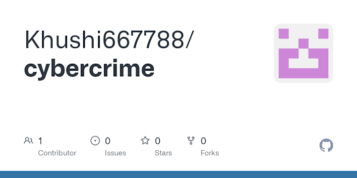 Cover image for Cyber Crime Analysis using Machine Learning