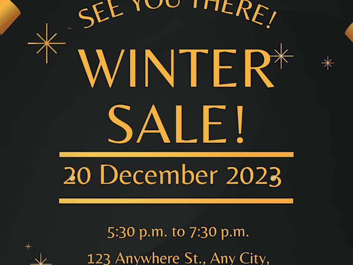 Cover image for Winter sale!