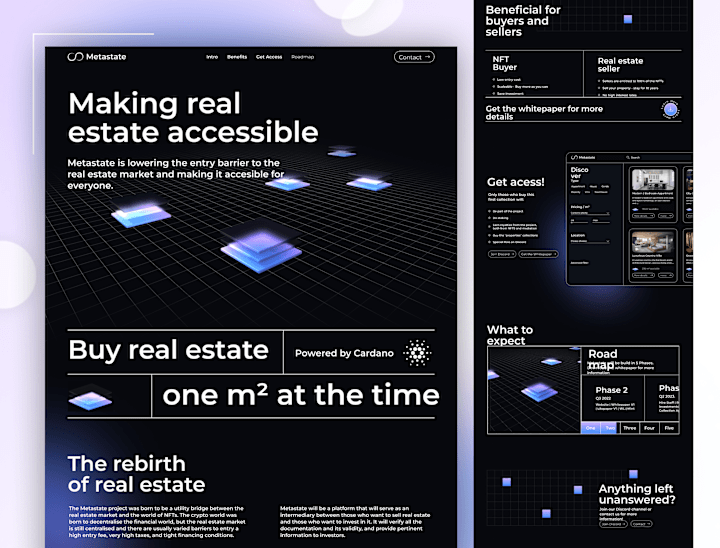 Cover image for Realestate NFT Website Dessign Using Figma