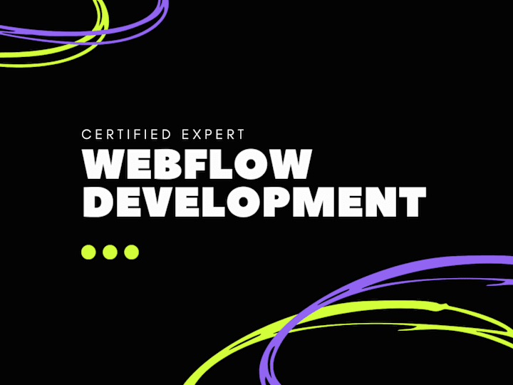 Cover image for Webflow Website Development