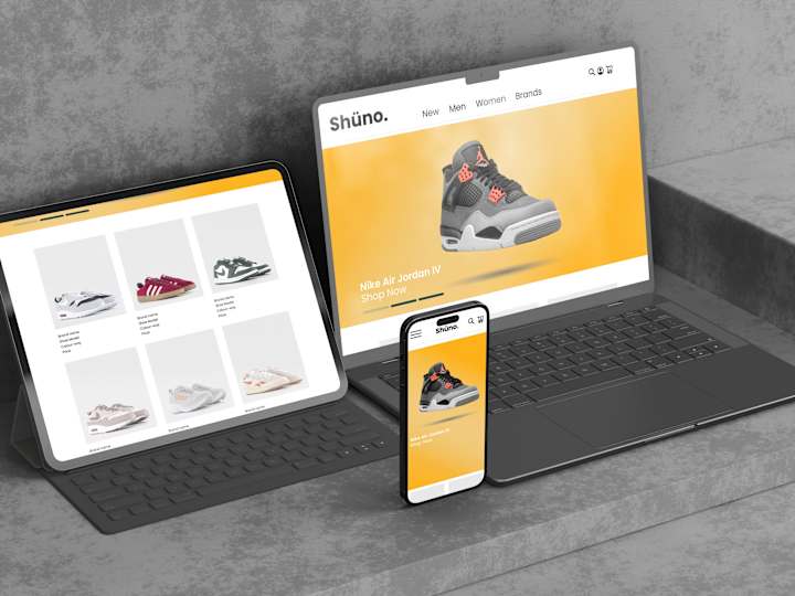 Cover image for Shüno Responsive Website Design