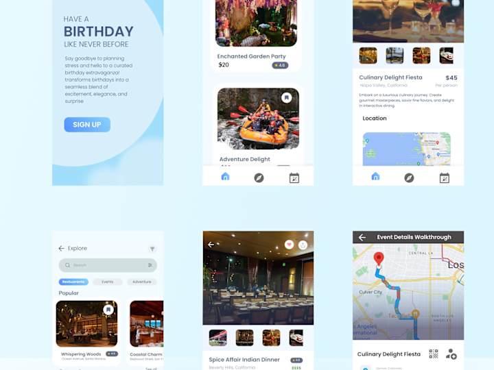 Cover image for Building an App for birthday itinerary planning