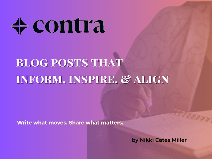 Cover image for Soulful Blog Writing for Purpose-Led Brands
