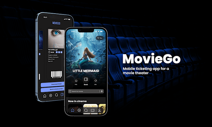 Cover image for MovieGo | UX/UI Case study