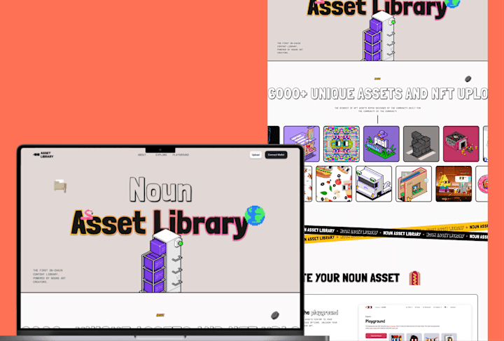 Cover image for Noun Asset Library (Website)