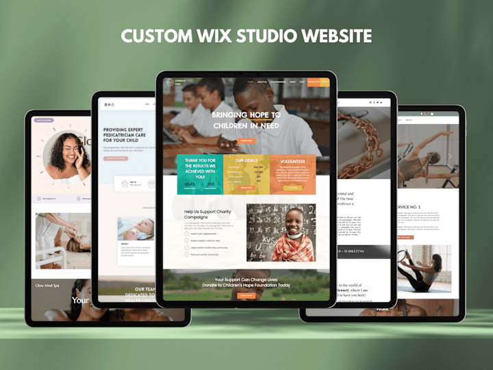 Cover image for Custom Wix Studio Web Design