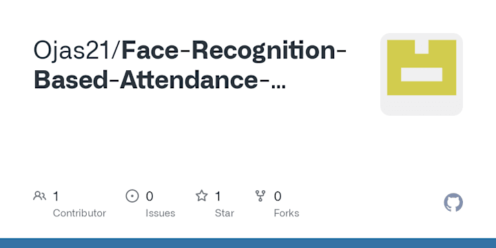 Cover image for Face Recognition Based Attendance System