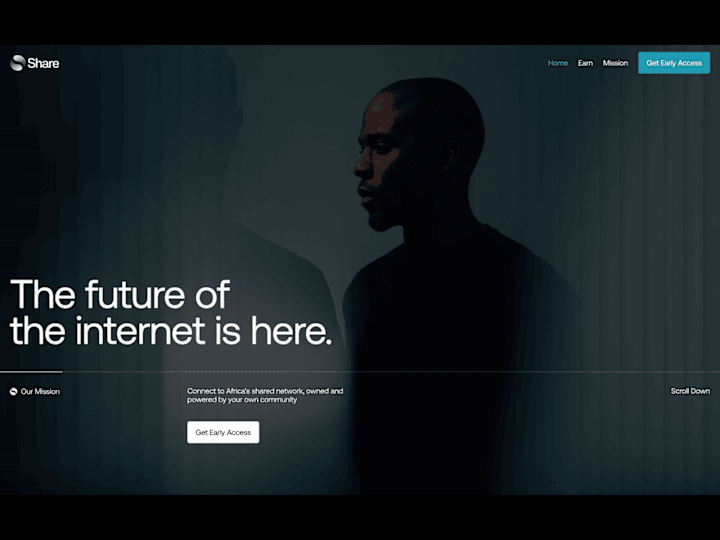 Cover image for Share Inc. — Webflow & GSAP Development