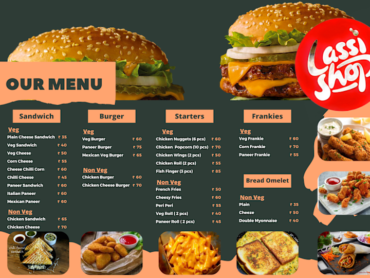 Cover image for Beautiful and attractive menu design