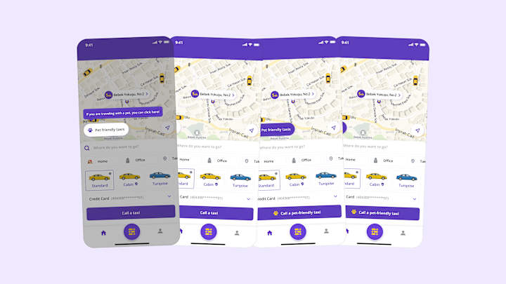 Cover image for Feature Design: Pet-Friendly Taxi Options