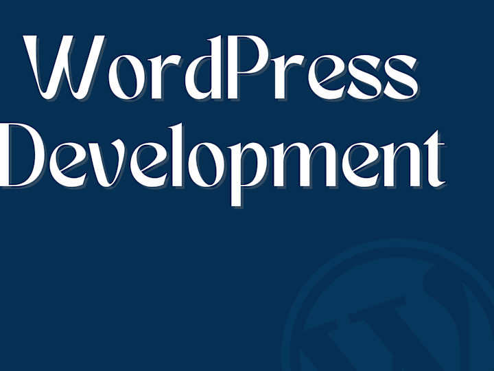 Cover image for WordPress Development