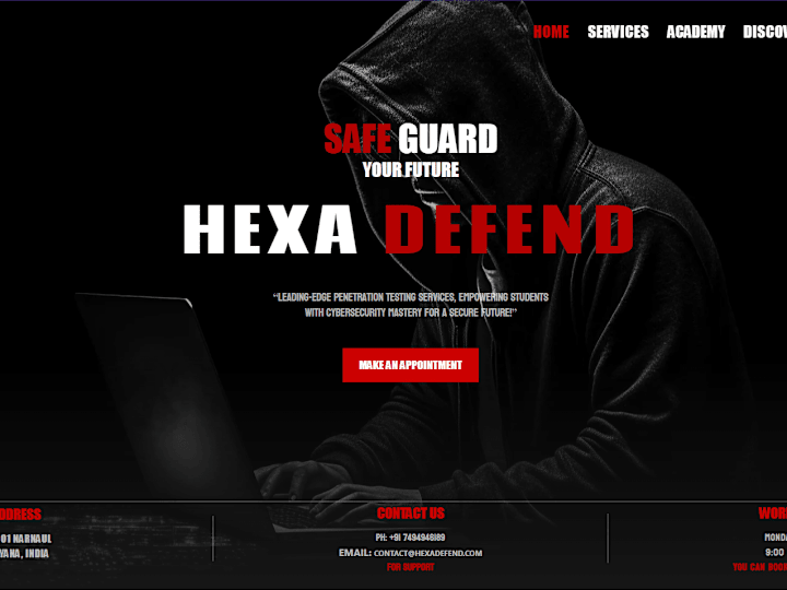 Cover image for Development and UI/UX Design of HexaDefend