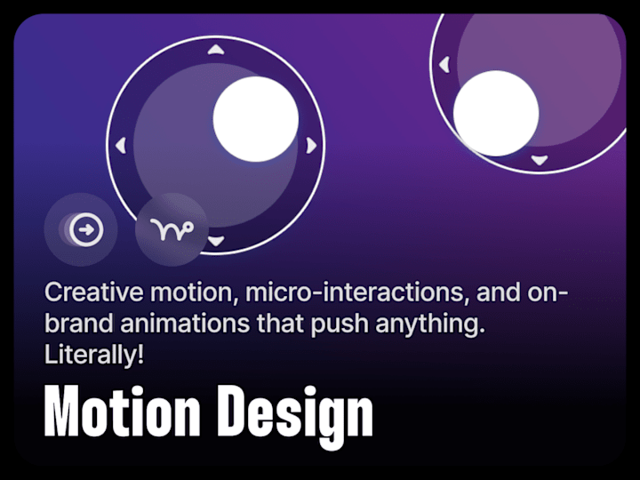 Cover image for Motion Design Services Digital Products, Ads, Social Media