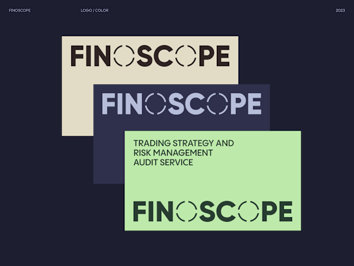 Cover image for Visual Identity and Website. Fintech