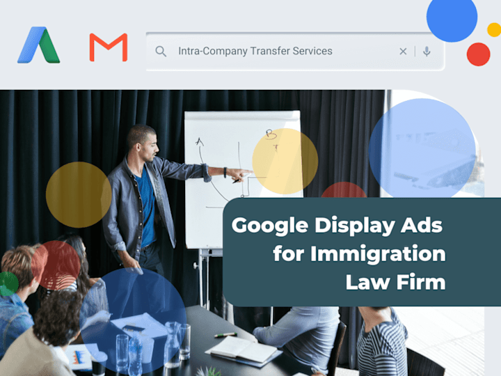 Cover image for Google Display Ads (Gmail Ads) for Immigration Law Firm