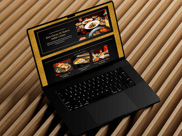 Cover image for Indian Pavilion Restaurant Website design