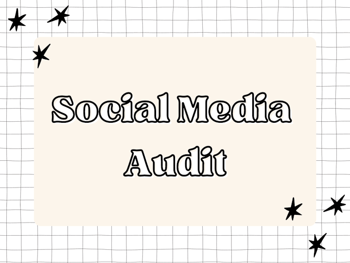 Cover image for Social Media Audit