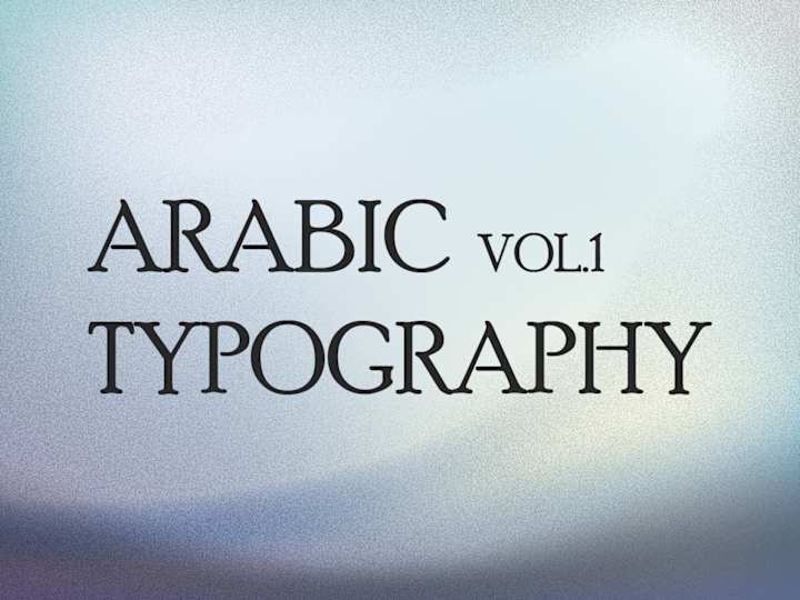 Cover image for Arabic Typography