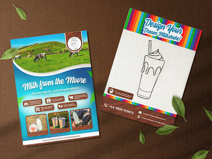 Cover image for Farm business Marketing and promotion flyer design